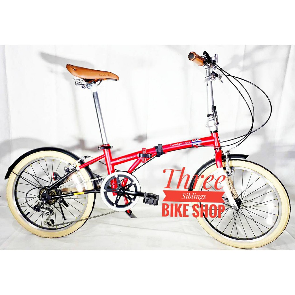 SEPEDA LIPAT LONDON TAXI FDB-206S RED