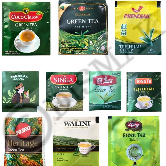 

[COD] Hampers Teh Celup HIJAU (Green Tea) Assorted dengan Kotak Penyimpanan [COD]