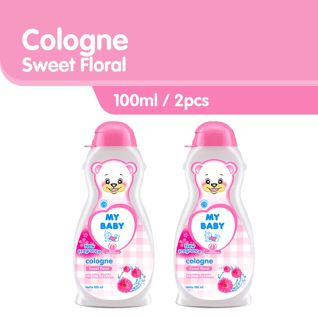 MY BABY Cologne [100 mL/2 pcs] - Parfum Minyak Wangi Bayi