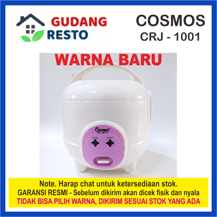 Cosmos Rice Cooker Magic Com Mini CRJ 1001 0.6L 3 in 1 CRJ1001