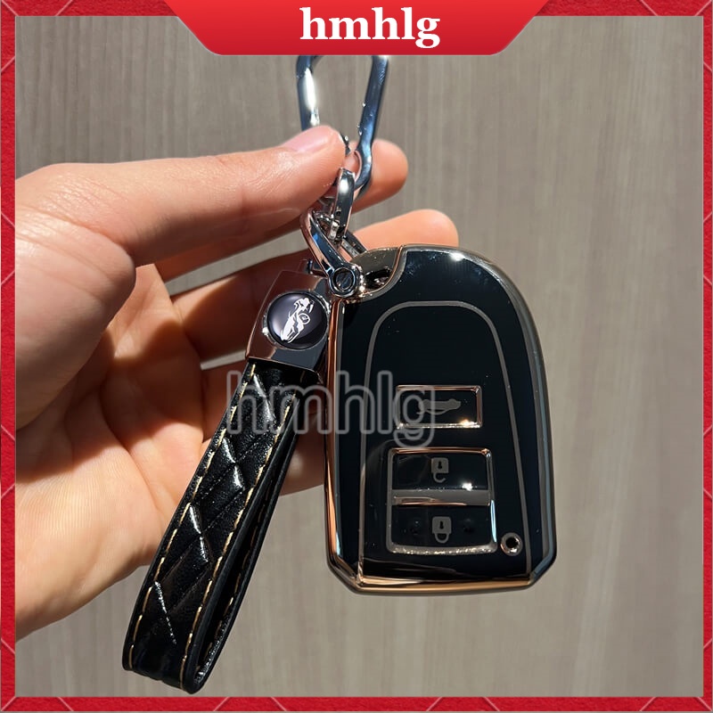 Case Pelindung Remote Kunci Keyless Bahan TPU Untuk Toyota All-New Yaris 2018-2022