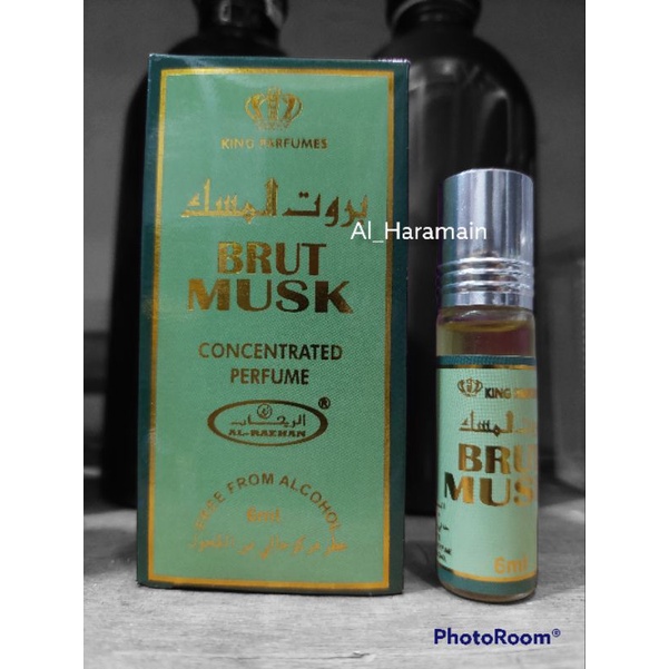 minyak wangi Brut musk atau kasturi kijang