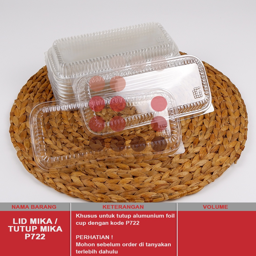 LID MIKA / TUTUP MIKA P722 ( TUTUPNYA SAJA )