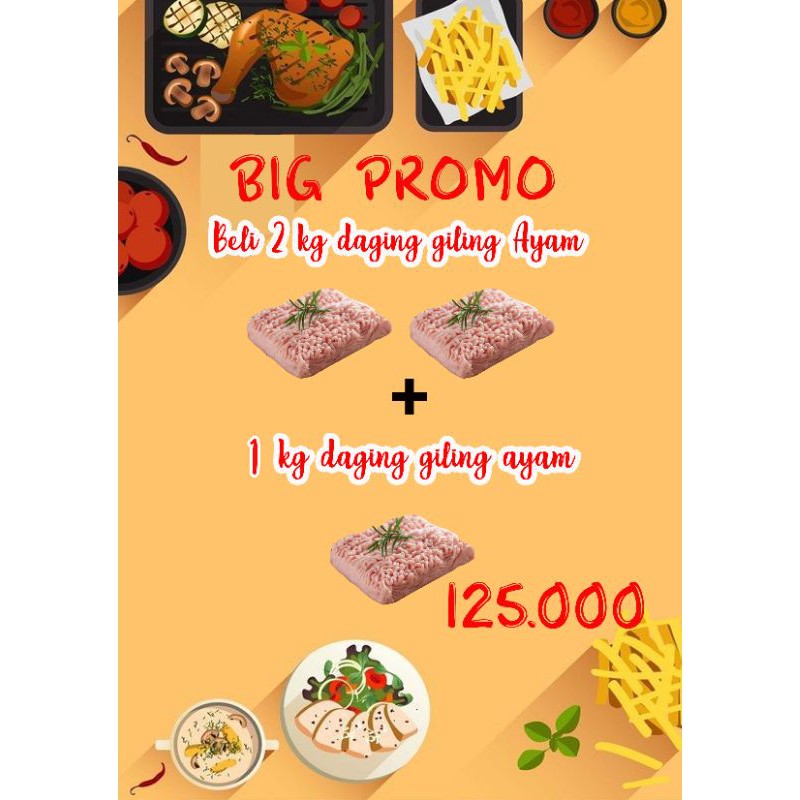 

daging giling ayam murah.