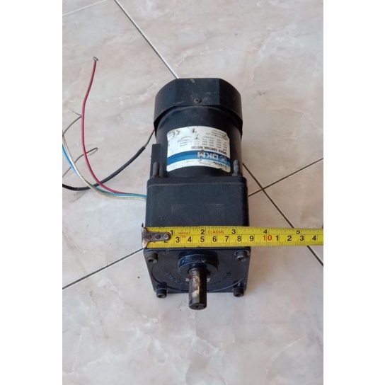 DKM SPEED CONTROL MOTOR AC GEARBOK 220V 60W RATIO 1 : 9