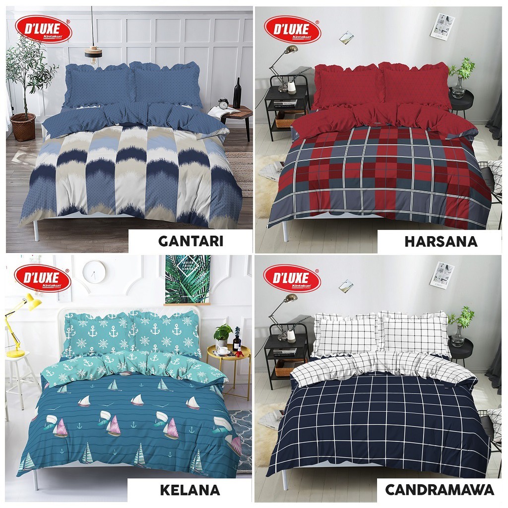 Kintakun D'Luxe Bed Cover Set Kirana Edition Uk. 160x200