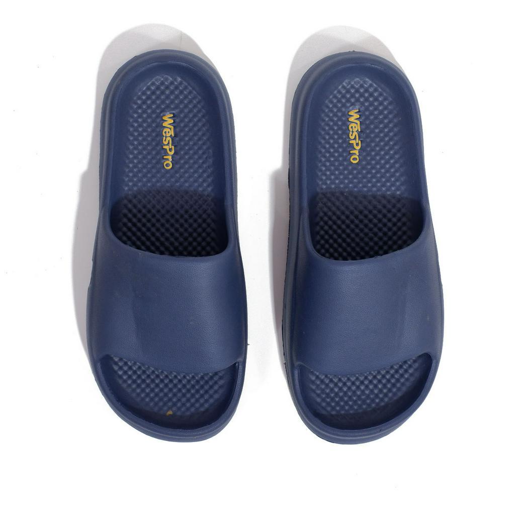 Wespro Blank Sandal Selop Pria Slip On Empuk Lentur Original Sendal Slop Karet Cowok Laki laki Dewasa Rumah Hotel Casual