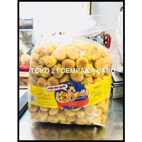 

Weston Soes Kering Keju Bulat 1 Kg |Sus Kering Cheese 1Kg 1000G 1000 G