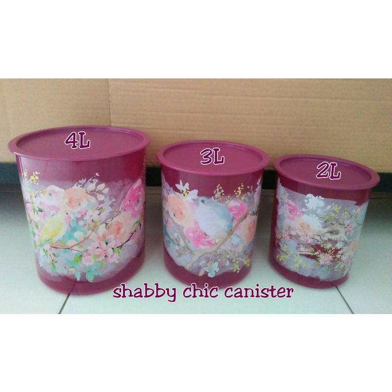 shabby chic canister / toples isi 3