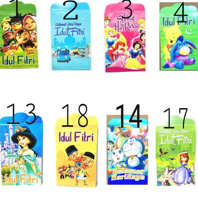 

Silahkan Order 1 Pack Grosir Amplop Lebaran / Angpao Idul Fitri / Angpau Anak Isi 100