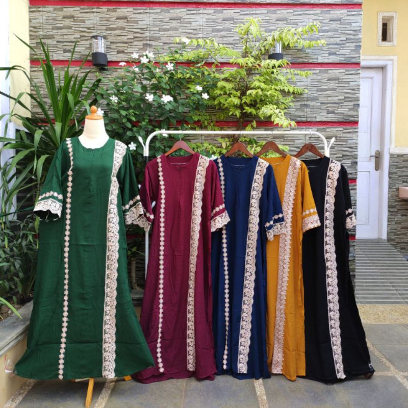 LONG DRESS ARAB FAIRUZ / TERBARU DASTER RENDA YARRA FAIRUZ