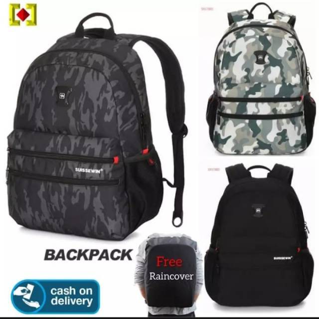 Tas ransel army original swis sewin