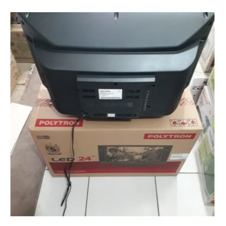 Polytron LED TV Semi Tabung 24&quot; 24D123 Garansi 5 Tahun