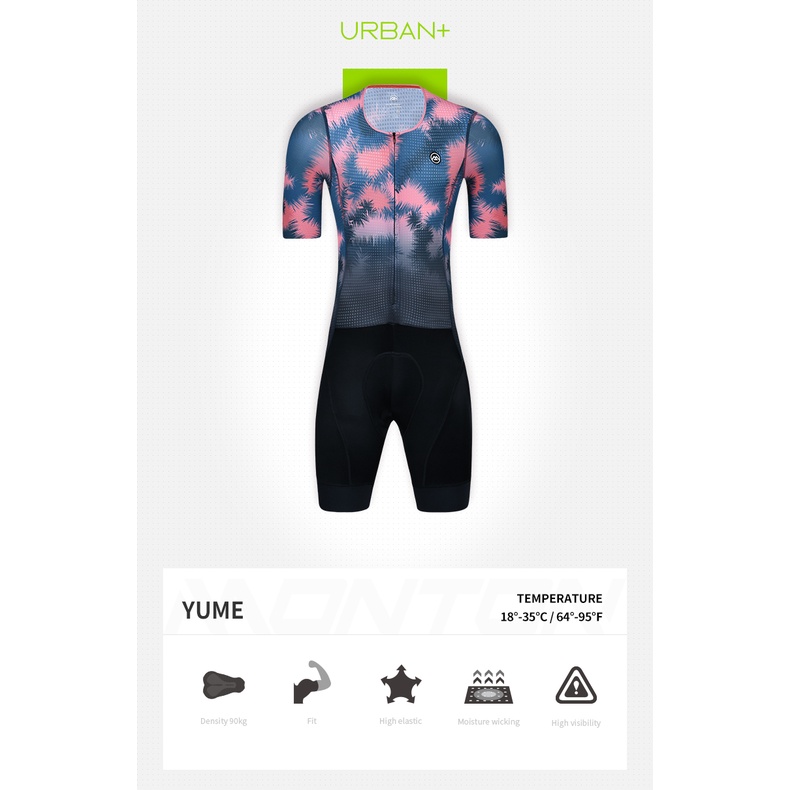 Monton Skinsuit Mens Yume Coral Original