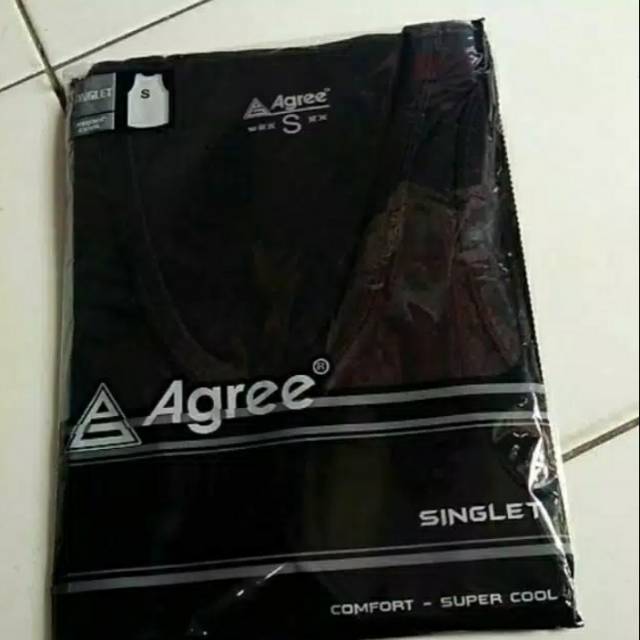 Singlet agree pria / singlet polos agree