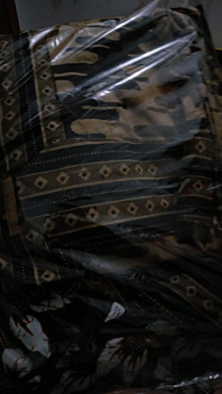 Batik Tunik Shibori Jumputan Terbaru Size S-3l / Hrb026 Yelbor Navbor / Biru Putih / Original..