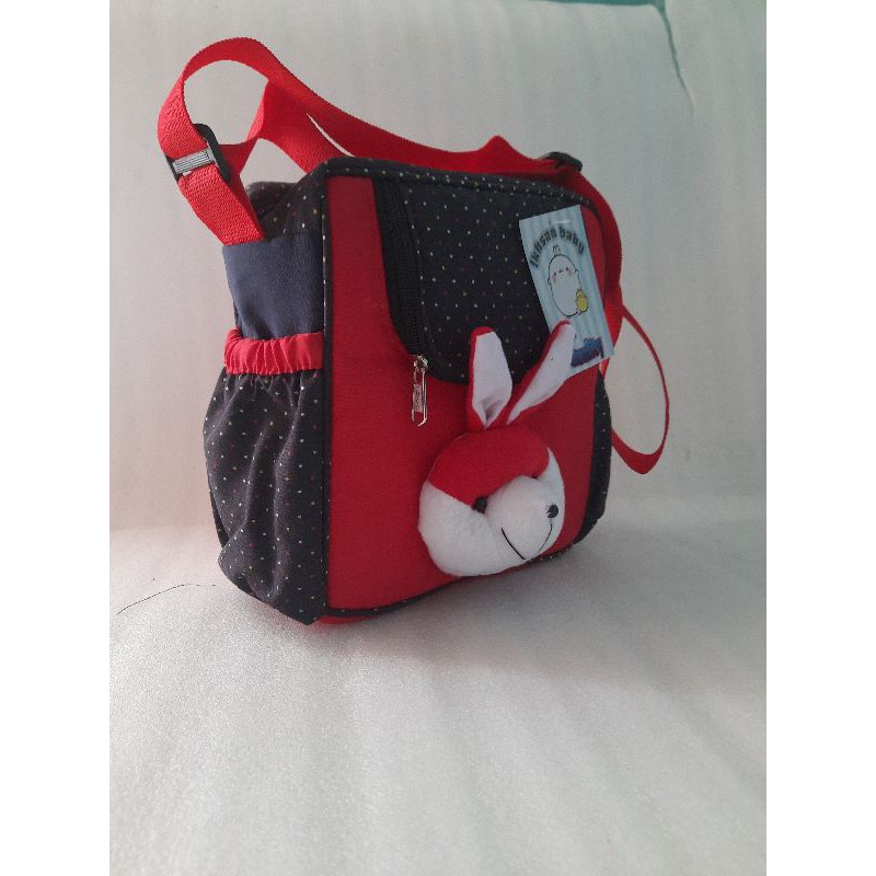 tas perlengkapan bayi kecil minimalis