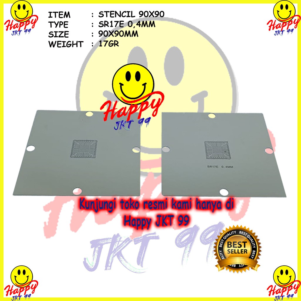 [ HAPPY JKT 99 ] STENCIL 90X90 HM87 SR13H SR17D SR13J SR17E