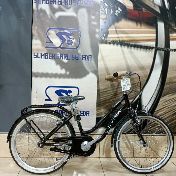 Sepeda Mini Keranjang Polygon Lovina 24 Inch
