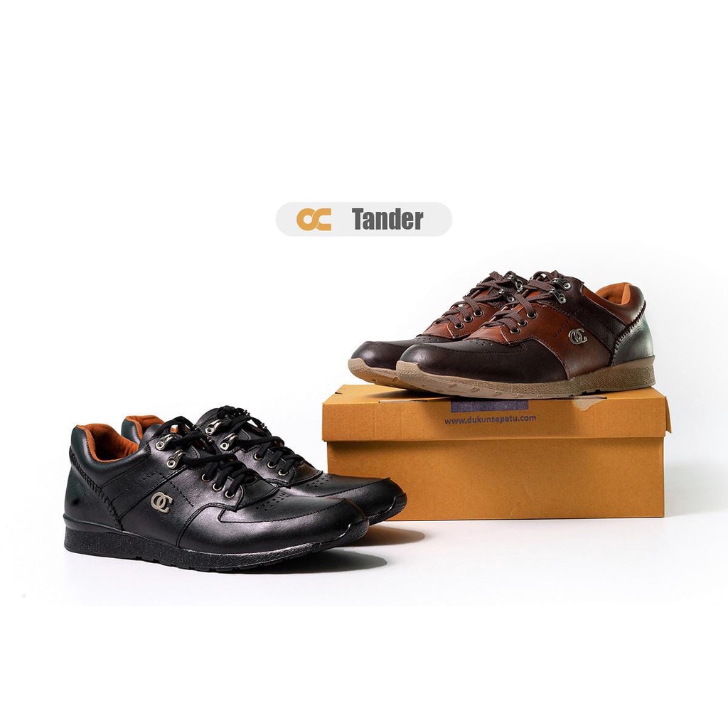 SEPATU SNEAKERS KULIT ASLI ODON CIBADUYUT OC- TANDER