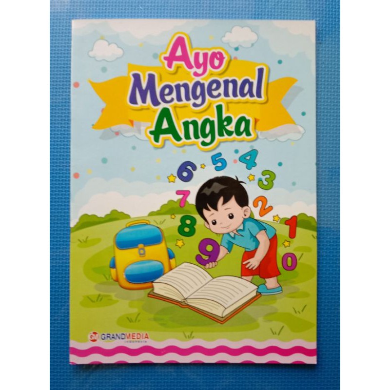 Jual BUKU AYO MENGENAL ANGKA, BUKU BELAJAR MENULIS ANGKA UTKANAK ANAK ...