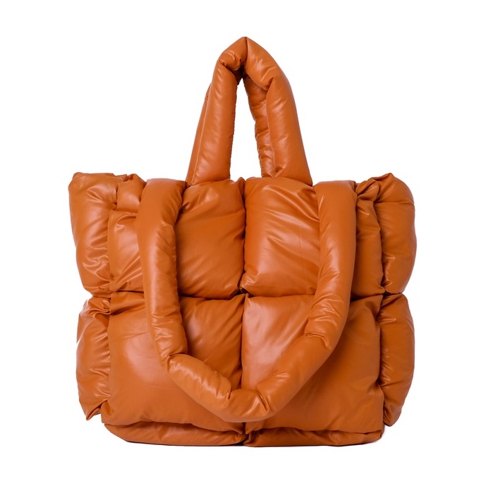 Puffy bag Lyli series by lavine (Caramel)