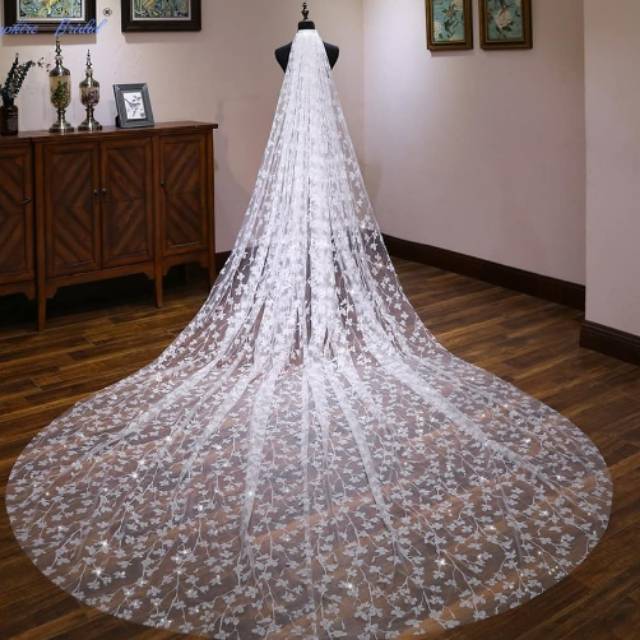 Veil Pengantin 1 Layer Panjang 4 meter/Accesories Pengantin