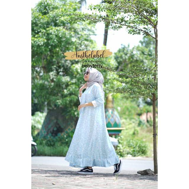 GAMIS CANTIK ZIVAYA LONG TUNIK BY ANSTHELABEL