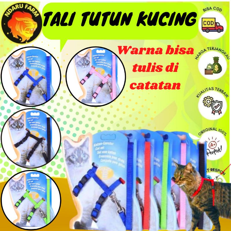 Tali Tuntun  Kucing Pengikat Kucing Musang Kelinci NDARUFRAM