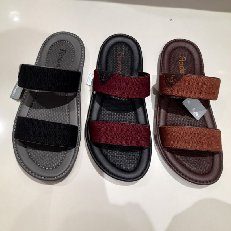 sandal slide pria fladeo