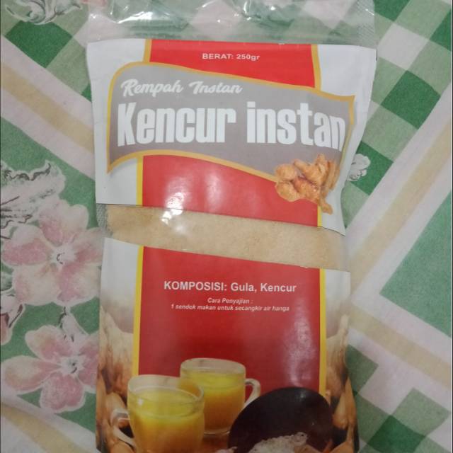 

Kencur instan kemasan 250 gram
