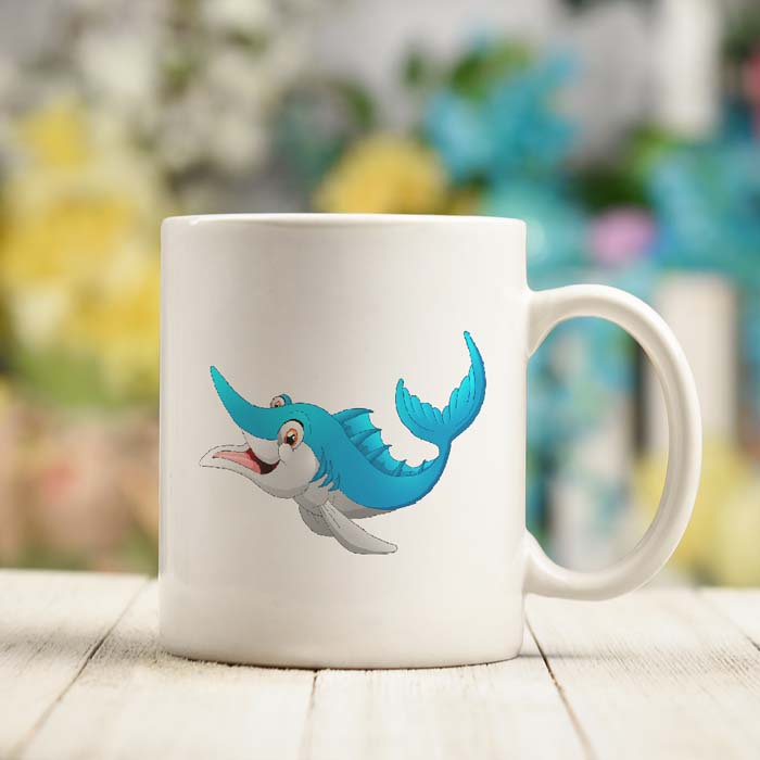 Mug Gambar Hewan Laut Lucu Cartoon Animals And Children Vector 2