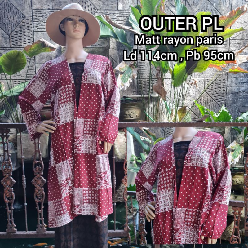 OUTER - OUTER BATIK - OUTER BATIK WANITA