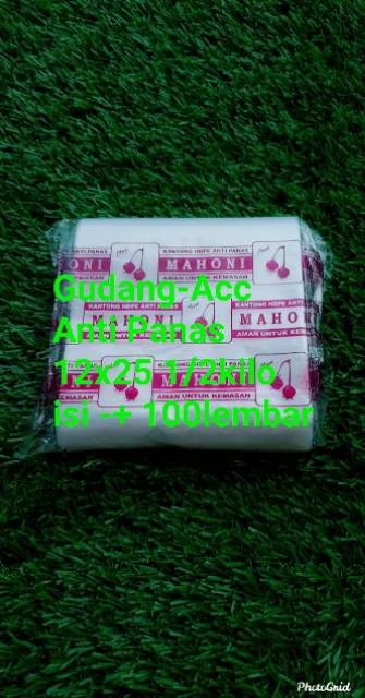 PLASTIK ANTI PANAS / KANTONG BAKSO UKURAN 10X20 12x25 15x30 20x35 30x45 cm