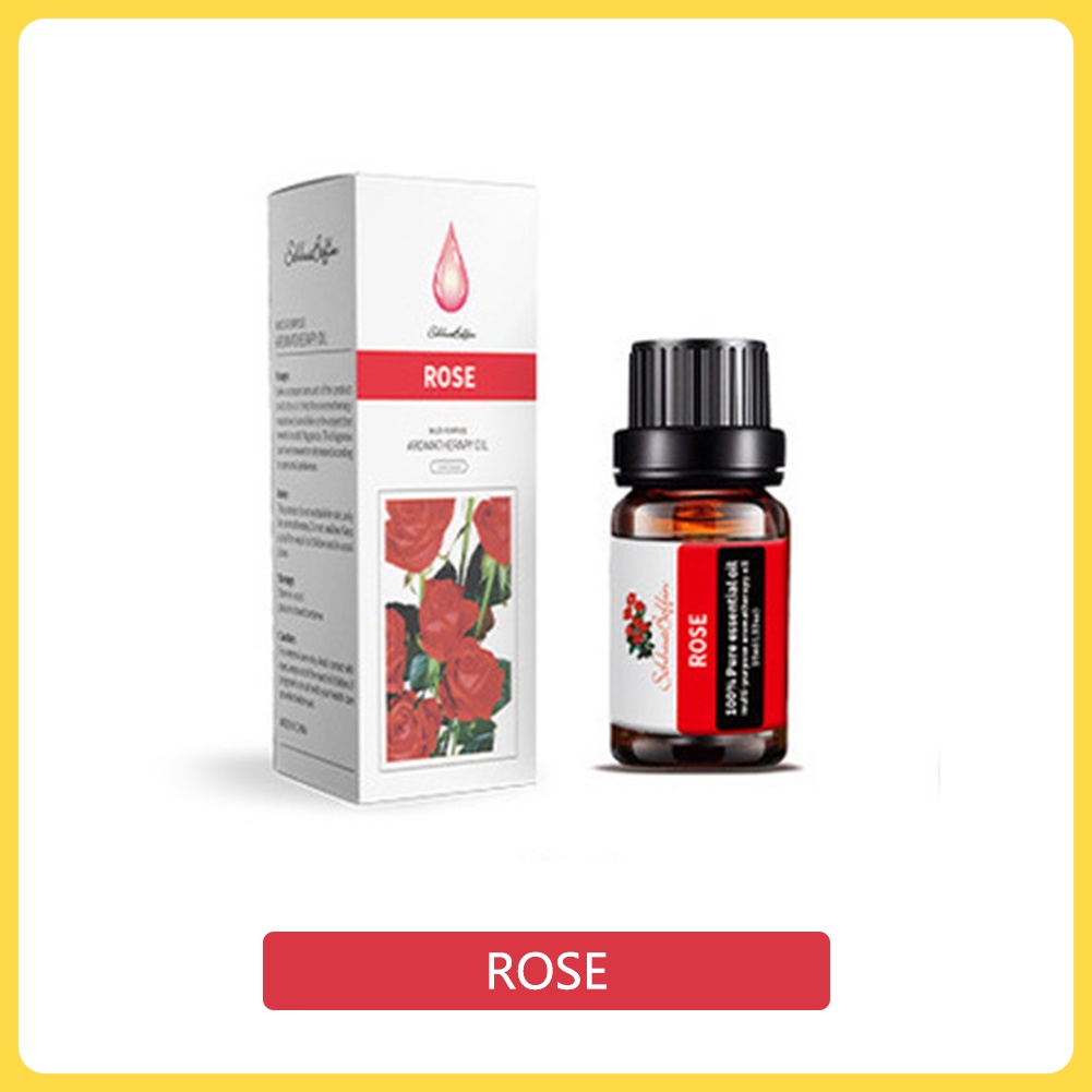 Moi Portable Humidifier Diffuser USB Mini Air Purifier Aromatherapy Essential Oil Difuser-Oil_Rose-10ml