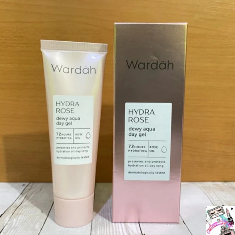 ☃Cutezz_Ching1☃Wardah Hydra Rose Dewy Aqua Day Gel 17ml