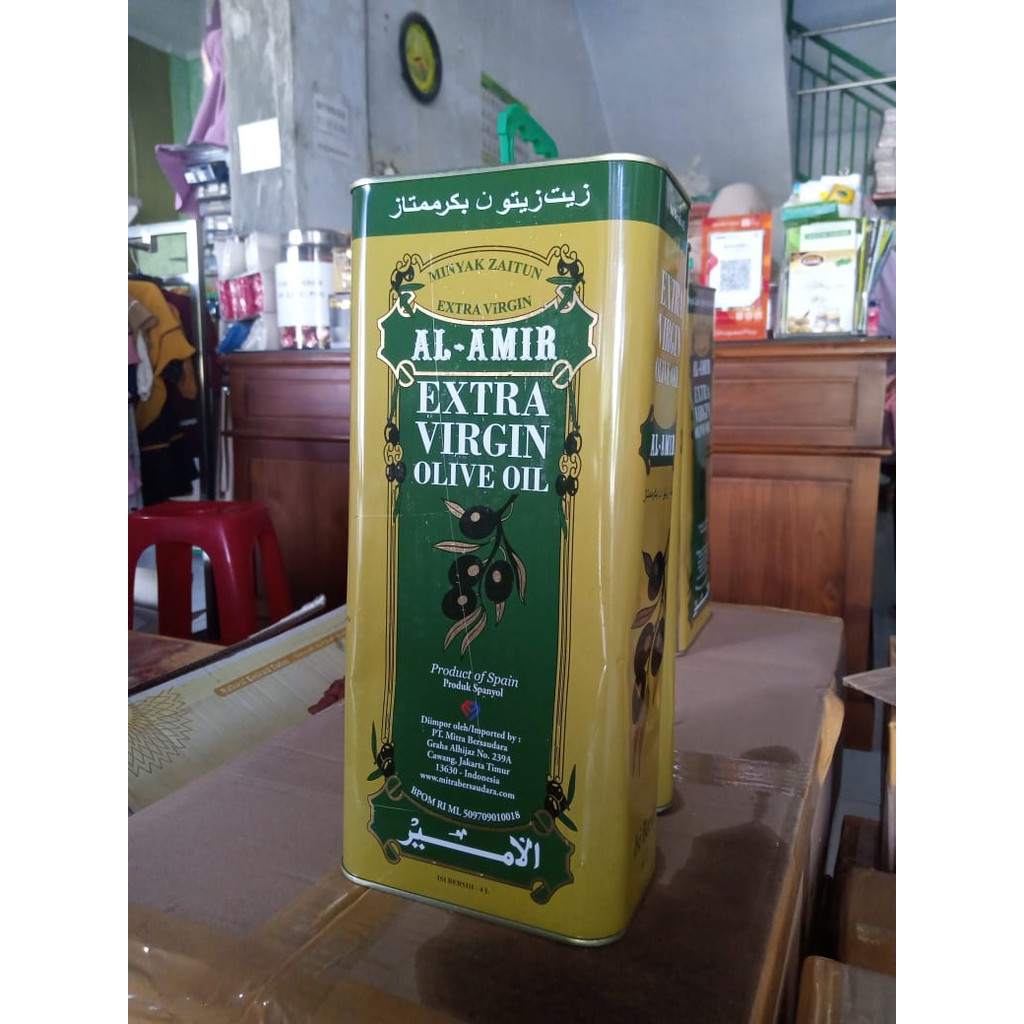 Minyak Zaitun Extra Virgin Olive Oil Al Amir 4 Liter
