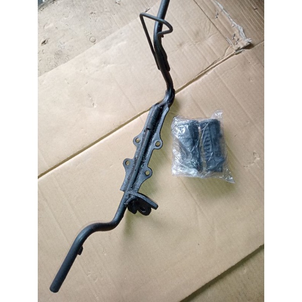 Besi Barstep Pijakan kaki depan Jupiter mulai tahun 2002_2009 vega lama crypton - Vega r new 2006-20