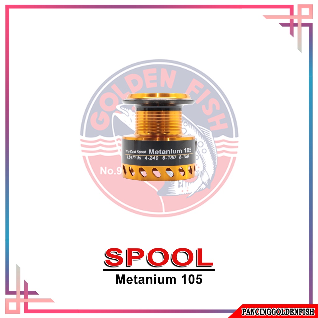 SPOOL GOLDENFISH REEL METANIUM