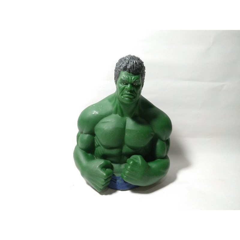 Hulk Coin Bank Marvel Celengan Avengers Rare Langka Bruce Banner Jadul Lawas Retro Antik Klasik Toys