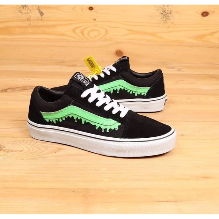 GARANSI SEPATU VANS MOTIF LUMER OLDSKOOL SEKOLAH SANTAI PREMIUM TERBARU