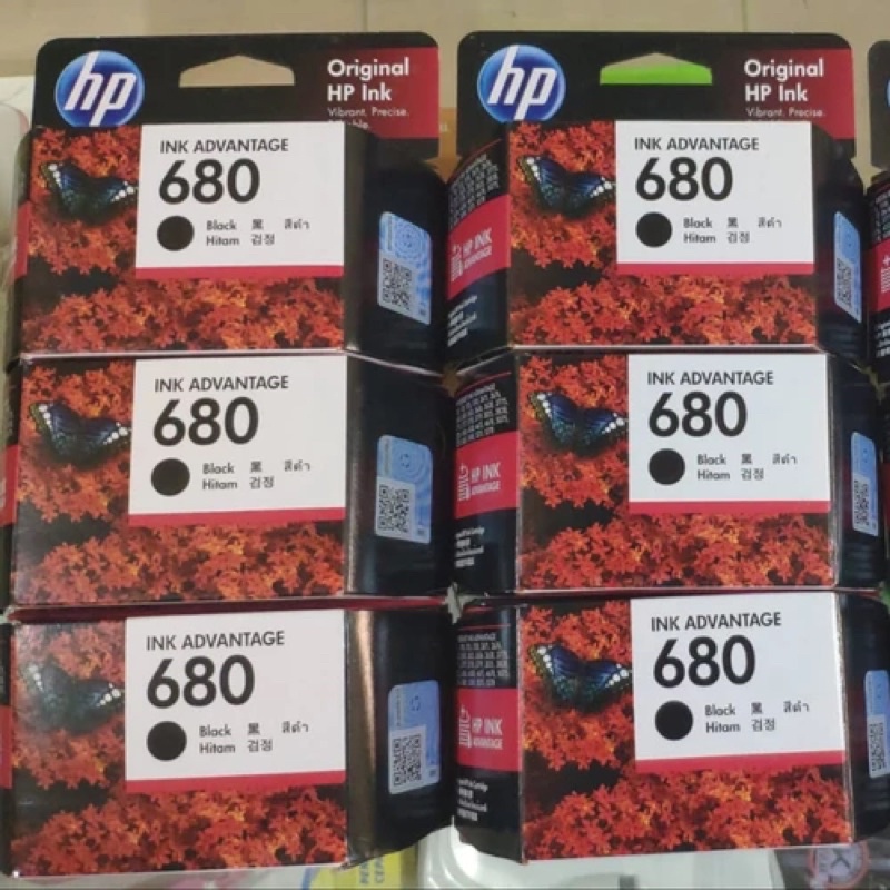 Catridge HP Black 680
