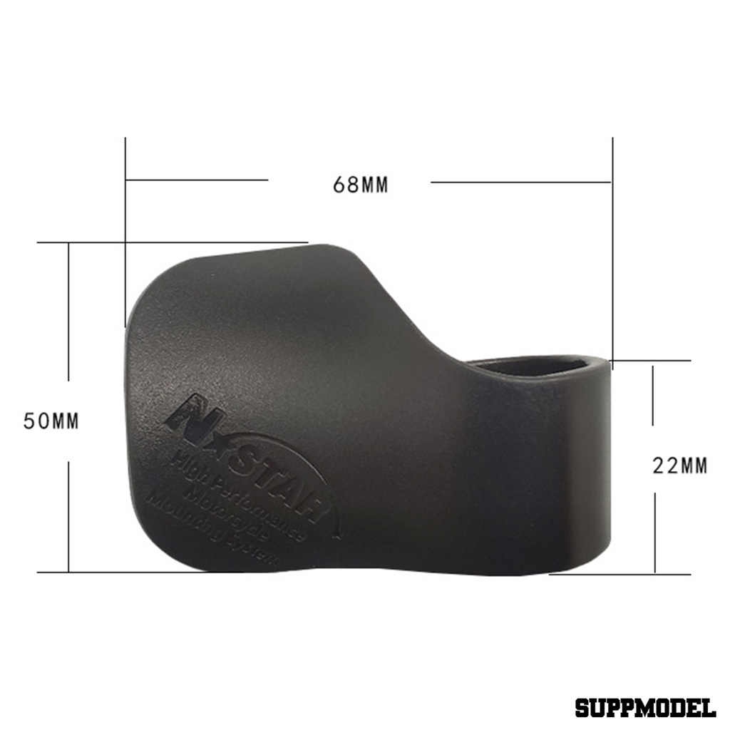 Spm Klip Penjepit Throttle Anti Slip Desain Ergonomis Warna Hitam Untuk Motor