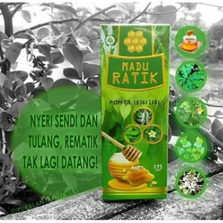 Madu Ratik BPOM Madu Herbal Alami Membantu Atasi Rematik Asam Urat Nyeri Sendi Sakit Pinggang