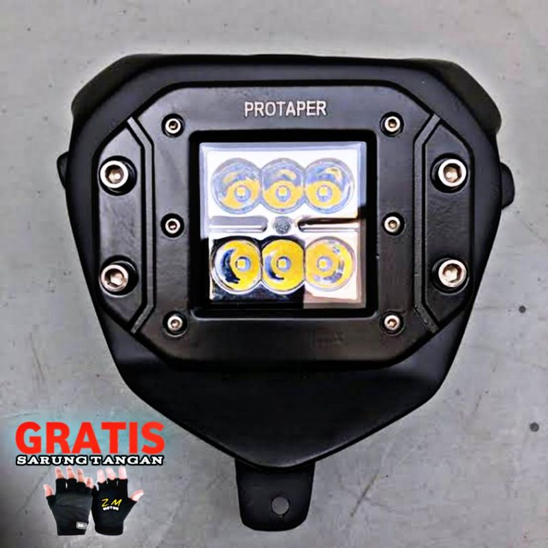 headlamp reflektor Lampu LED CRF 150 protaper