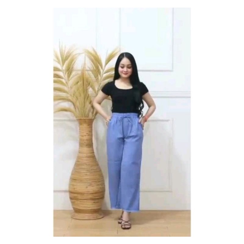  CELANA KULOT RAWIS/SEMI LEVIS KOREAN STEL TERLARIS-1