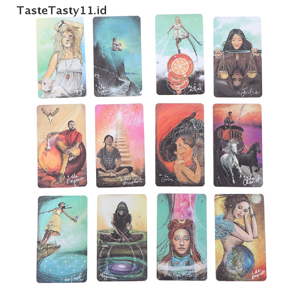 78 Kartu tarot Versi Inggris Untuk Permainan Meja