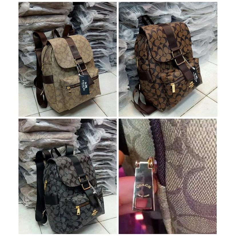 tas ransel coach wanita full embos