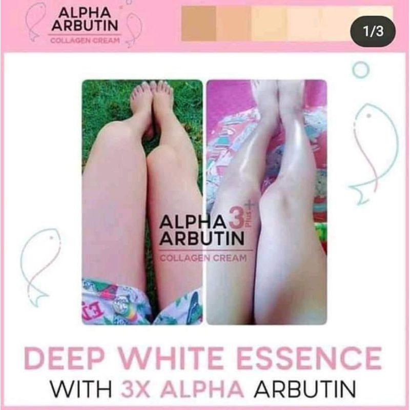 Alpha +3 Arbutin original Bpom