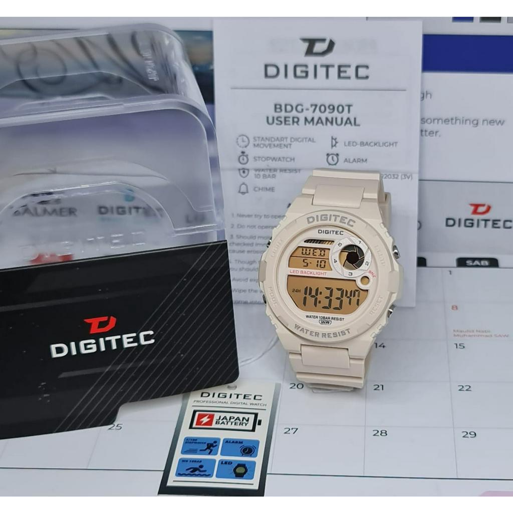 JAM TANGAN WANITA DIGITEC BDG-7090T BDG 7090T DG 7090 ORIGINA FREE BOX